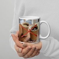 Plastic Free Team T-shirt & Mug