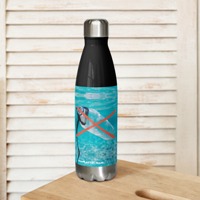Plastic Free Team T-shirt & Stainless Steel Water Bottle