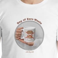 Plastic Free Team T-shirt & Stainless Steel Water Bottle